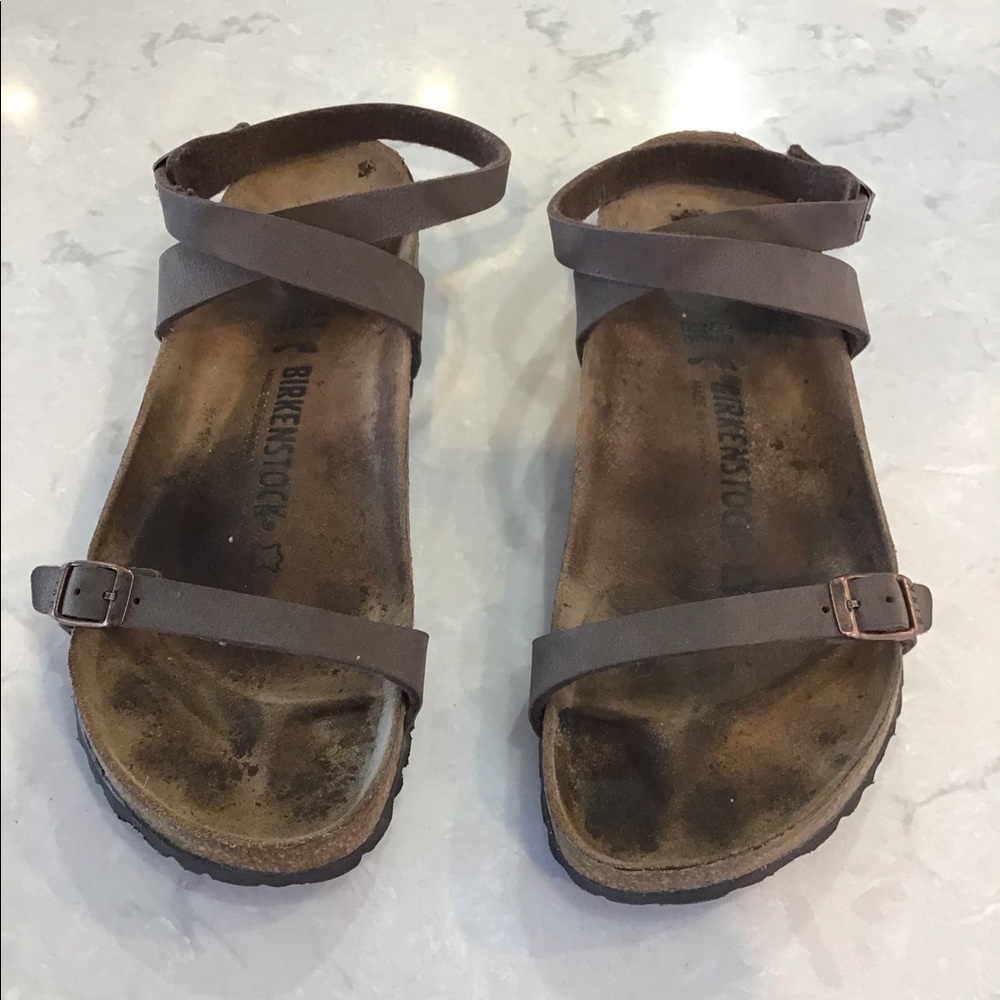 Birkenstock ankle strap sandals size 41